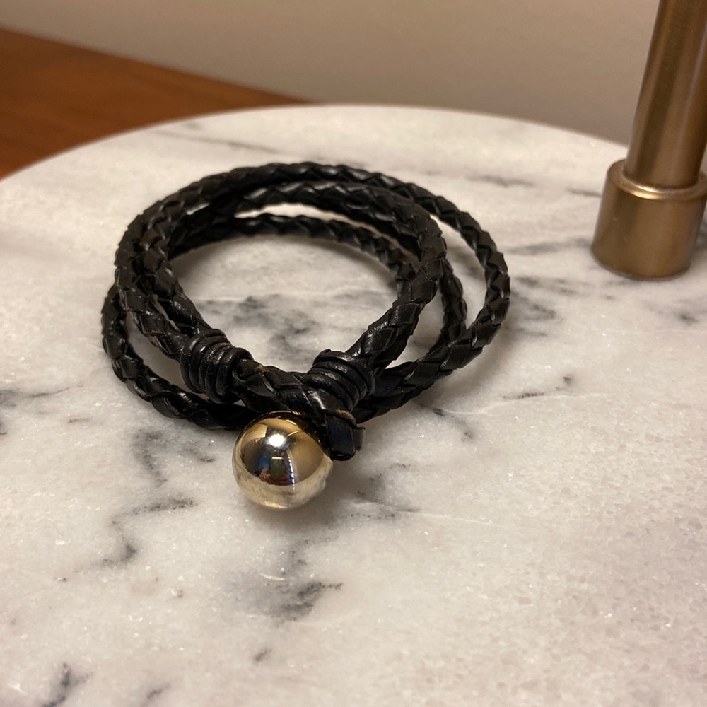 Banana republic leather bracelet